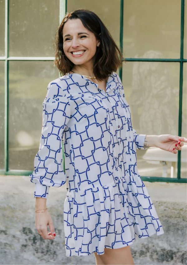 Patron blouse, robe Tribeca / PDF (A4, A3, A0, US Letter) - Cadres, Calques par Taille, Vidéoprojection - Image 5