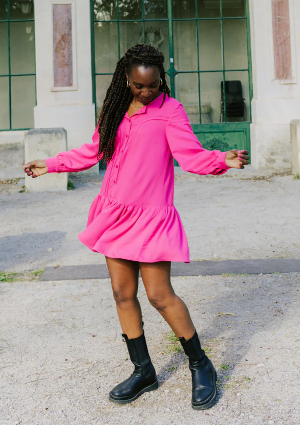 Patron blouse, robe Tribeca / PDF (A4, A3, A0, US Letter) - Cadres, Calques par Taille, Vidéoprojection - Image 6
