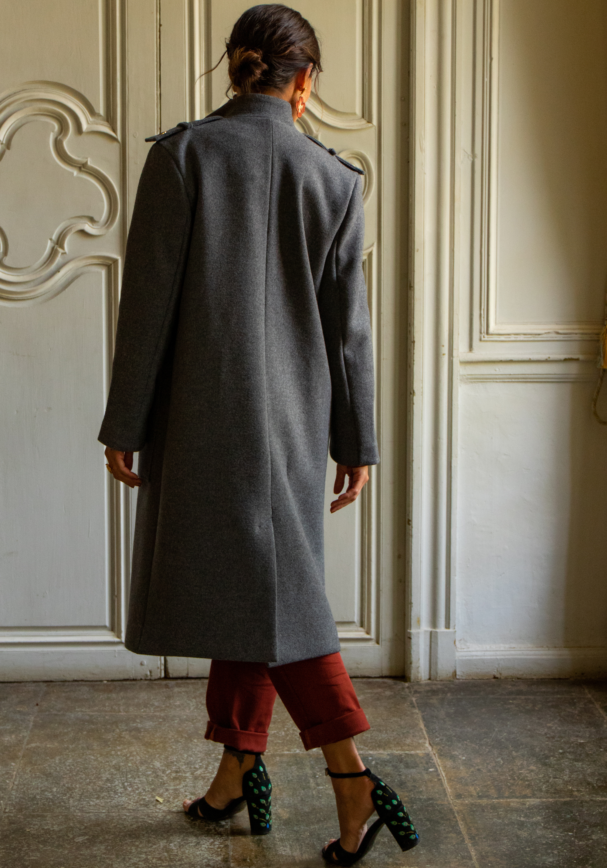 Patron couture manteau Tigris / PDF (A4, A3, A0, US Letter) - Cadres, Calques par Taille, Vidéoprojection - Image 17
