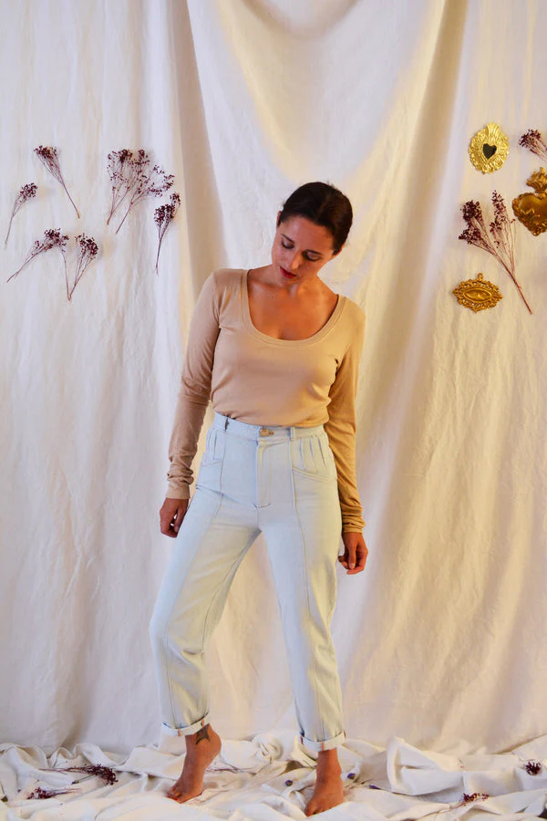 Patron couture pantalon, jean Hussard / PDF (A4, A3, A0, US Letter) - Cadres, Calques par Taille, Vidéoprojection - Image 4