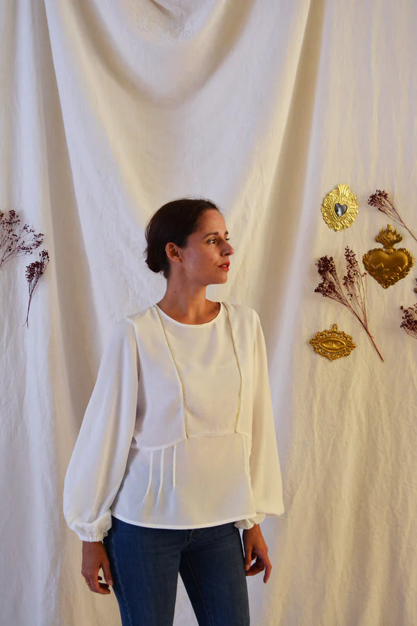 Patron couture robe, blouse Maïa / PDF (A4, A3, A0, US Letter) - Cadres, Calques par Taille, Vidéoprojection - Image 7