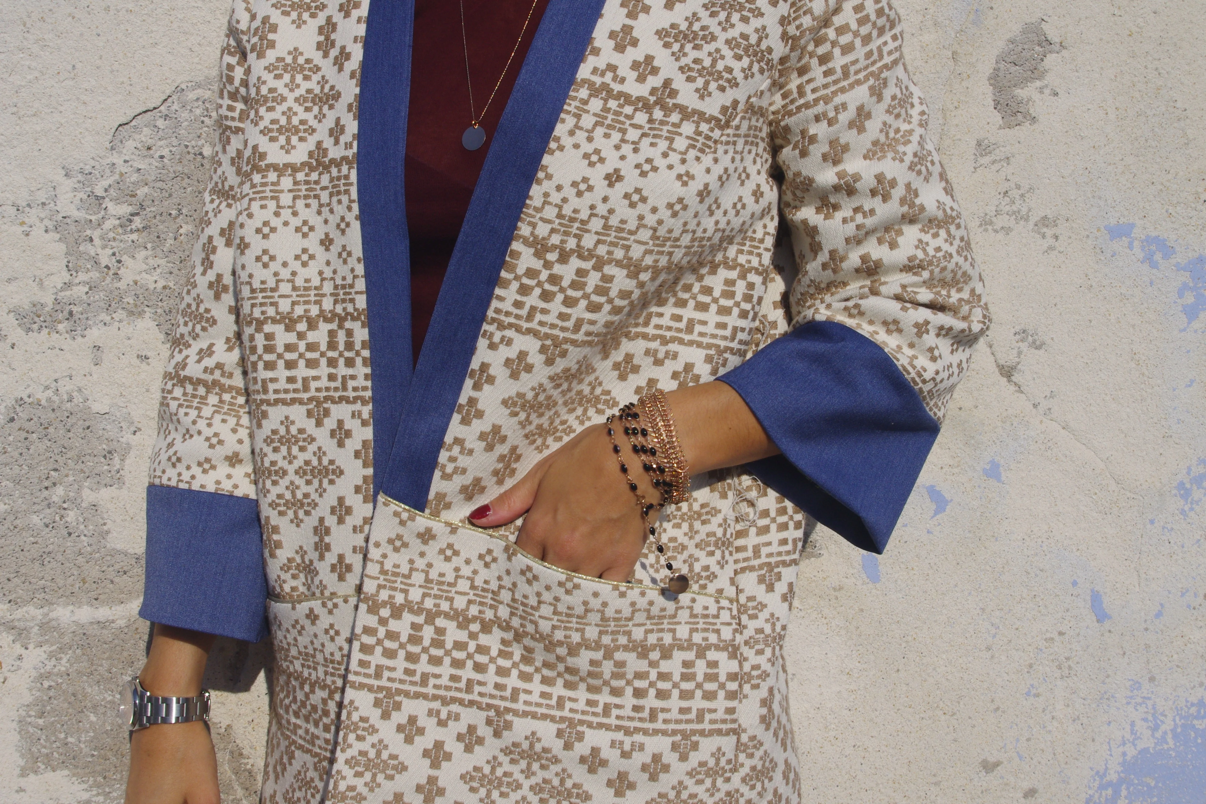 Patron couture veste Sable / PDF (A4, A3, A0, US Letter) – Tailles 34 à 56 – Cadres, Calques par Taille, Vidéoprojection - Image 11