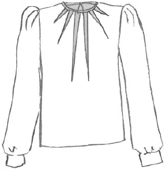Patron robe, blouse Zénith / PDF (A4, A3, A0, US Letter) - Cadres, Calques par Taille, Vidéoprojection - Image 3